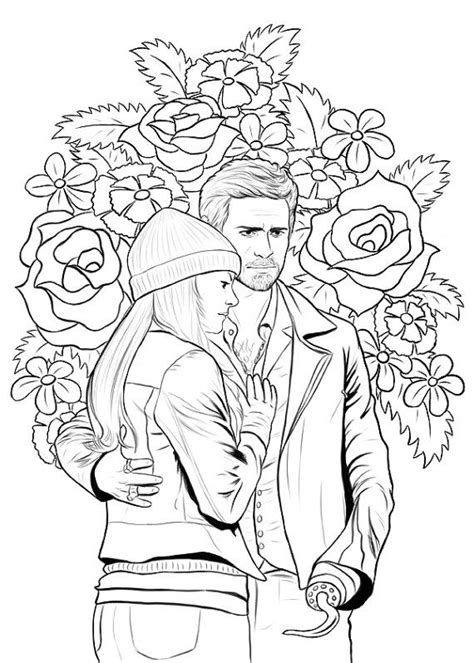 Printable Once Upon A Time Coloring Pages